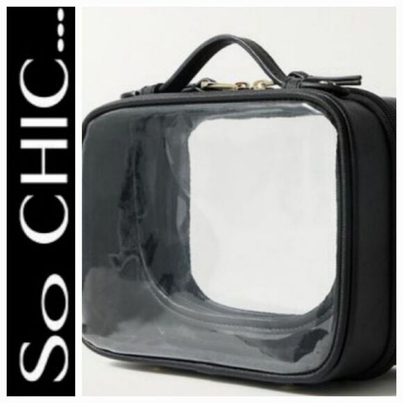 So Chic Transparent Cosmetic Case - Picture 1 of 11